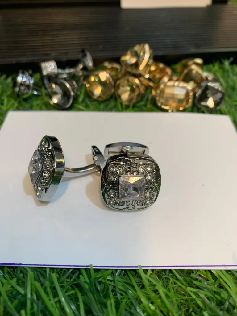 CUFFLINKS SILVER 12