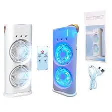 Double-Ended Spray Water Mist Fan